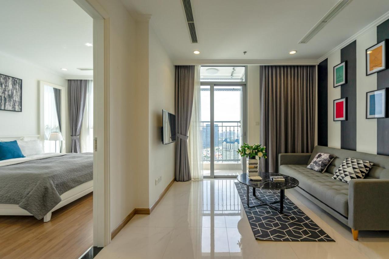 Hoasun Boutique Apartment - Vinhomes Central Park Ho Chi Minh-Byen Eksteriør billede