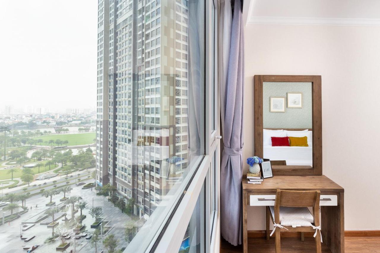 Hoasun Boutique Apartment - Vinhomes Central Park Ho Chi Minh-Byen Eksteriør billede