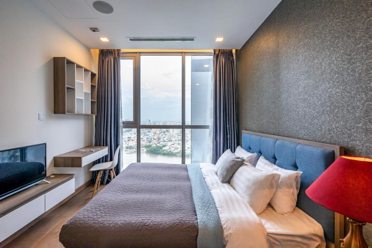Hoasun Boutique Apartment - Vinhomes Central Park Ho Chi Minh-Byen Eksteriør billede